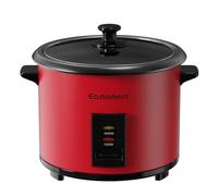 Eamoment Cuiseur à riz & vapeur 1,8L, Antiadhésif, Rouge, 700W