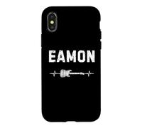 Eamon Guitare Battement De Coeur Musique Guitariste Coque pour iPhone X/XS