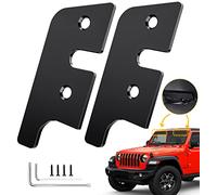 Eamplest Kit de réparation de Pare-Soleil Wrangler en Alliage d'aluminium pour Jeep Wrangler JK 2018/Wrangler 2018-2023/Gladiator 2020-2023