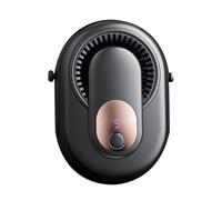 EAmrfvqt Petite ceinture ventilée, Ventilateur de refroidissement portable, multicolore, 12,4 x 8,5 cm(Black)