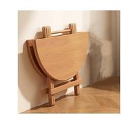 EAmrfvqt Table de Salon, Table à Manger Pliante abattant for Petits espaces, Plusieurs Tailles, thé, Bois(Wood Color,60 * 60 * 52cm)