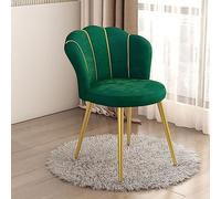 EAmrfvqt Tabouret de Coiffeuse en Velours avec Dossier