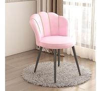 EAmrfvqt Tabouret de Coiffeuse en Velours avec Dossier