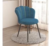 EAmrfvqt Tabouret de Coiffeuse en Velours avec Dossier