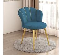 EAmrfvqt Tabouret de Coiffeuse en Velours avec Dossier