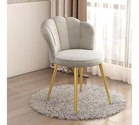 EAmrfvqt Tabouret de Coiffeuse en Velours avec Dossier