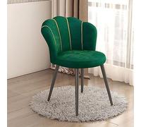 EAmrfvqt Tabouret de Coiffeuse en Velours avec Dossier