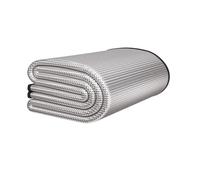 EAmrfvqt Tapis en Papier d'aluminium, Tapis de Camping en Papier d'aluminium, Isolation Thermique, léger, Plage Pique-Nique