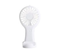 EAmrfvqt Ventilateur portable, Ventilateur Feng Shui USB ultra-silencieux à 3 vitesses multicolore XS(White)