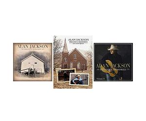 Eamufa Alan Jackson: Precious Memories Volumes 1 & 2 CDs + Live at the Ryman DVD