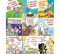 Eamufa If You Give a Mouse a Cookie Book Set