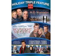 Eamufa Toeah Holiday Triple Feature: The Most Wonderful Time of the Year/ Moonlight & Mistletoe/ The Christmas Choir by Gaiam - Entertainment