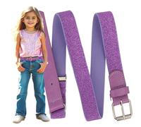 EANAGO Ceinture Glitter à Stretch >Princesse Anastasia<» pour Filles (3-15 ans) - Ceinture Ajustable Brillante 40-75 cm - Végan, Accessoire Mode, Idée Cadeau
