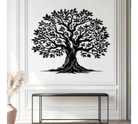 EANHIPE Décoration murale en métal Arbre de vie - Branche en métal pour mur, grands arbres, décoration murale d'arbre de vie, décoration d'intérieur pour salon, chambre à coucher, cadeau pour amoureux