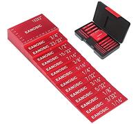EANOSIC Lot de 15 blocs d'installation de précision en aluminium pour routeur et scie à table, accessoires de travail du bois, barres avec marquages de taille gravés au laser