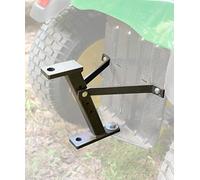 Eapele Attelage de remorque pour tondeuse à gazon, tracteur de jardin, construction en fer massif, compatible avec John Deere Ariens Cub Cadet Poulan Pro Husky Husqvarna Craftsman Tondeuse autoportée