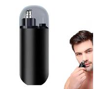 Ear and Nose Hair Trimmer for Men, Portable Nose Hair Trimmer, Rechargeable Nose Trimmer, Painless Nose Hair Trimmer, Nose Ear & Facial Hair Trimmer for Men Women, Waterproof, Easy to Clean (A)