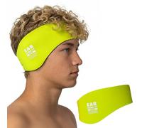 Ear Band-It Natation Bandeau (retenir l' eau, maintenez bouchons oreilles) recommandé par le médecin et protection contre l' eau Les grands (âgés de 10 ans et adultes) Jaune