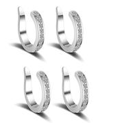 Ear Clip, Protruding Ear Corrector Clip, Adjustable Pierceless, Thin Chunky Ears Cuffs Earrings for Women Men Everyday, Gently Improve Ears Position, Comfortable Cartilage Earring, Reusable & Discreet