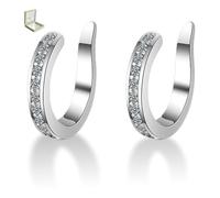 Ear Clips, Pierceless Ear Cuff, Non Piercing Cuff Cartilage Earrings for Women Man (sliver)