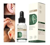 Ear Drops, 30ml Gentle Soothing Fast-Acting Solution, Relief for Ringing and Itchy or Irritated Hearing, Home Healthcare Comfort for Adults, Daily Ear Wellness Support for Irritation