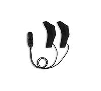 Ear Gear SmartEAR M1 - Housses pour 2 Processeurs Audio avec Pendentif et Clip pour Lunettes - Comptabilité Universelle - Protection Contre la Poussière et l’Humidité - Noir