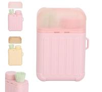 Ear Hole Care Kit, 240pcs Disposable Ear Piercing Hole Cleaner Floss, Ear Piercing Cleaning Kit, with & 10ml Cleaning Solution for Women Men (Pink,240pcs)