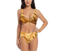 Ear of Wheat Maillot de bain bikini imprimé pour femme Été Plage Vacances