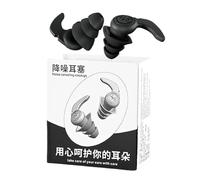 Ear Plugs, Soft Silicone, 1.06x1.26 Inches Comfortable Waterproof Design, Hearing Protection, Ergonomic Fit 6, Ideal for Sleeping, Swimming and Travel
