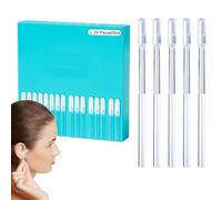 Ear Wax Removal Tool - 24 Piece Reusable Sticky Ear Cleaner for Hygiene Care | Soft Adhesive Tips Ears Cleaning Kit, Washable Safe Design Perfect for Post Swim Shower Daily Personal Use