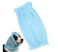 Ear Wrap for Dogs - Pet Head Net Protector, Breathable Head Cover