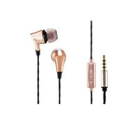 Hama EAR3207CO Casque Avec fil Ecouteurs Noir, Cuivre