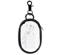 Earbud And Cable Organizer Pouch - Clear Storage Case | Portable Cord Holder For Headphones, Earbuds, USB Cables, Coin Purse Style Electronics Organizer, Travel-Friendly Gadget Bag