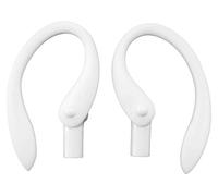 Earbudi Flex Clips flexibles en forme de crochets pour AirPods d’Apple Faciles à positionner, s’adaptent bien aux oreilles et tiennent bien en place Blanc