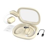 Earbuds de traducteur en temps réel - Wireless Language Earpiece, Smart Voice Translators, Compact Audio Tool | Système d'interprétation multilingue, technologie de communication transparente pour