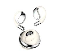 Earbuds De Traduction Ai En Temps Réel, 3 En 1 écouteurs D'oreille Ouverte, Bluetooth Sans Fil 5.4 Contrôle Tactile Imperméable, Out of Ear écouteurs Pour Le Sport Courir Entraînement Conduite