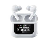 Earbuds - Headphones | Sports Earphones | Bruit Cancelling Sports Headphones with Charging Case | Touch Screen Earbuds | Wireless Running Audio Wear | Long Battery Life Fitness Ear Buds for Smartphone