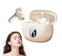 Earbuds Wireless Headphones - Noise Cancelling Stereo, LED Display Workout, Waterproof Cordless Earphones | Driving Cycling Gym, Ideal For Sports Exercise Music Listening, Hands-Free Calls, Outdoor