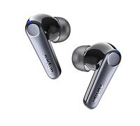 EarFun Air Pro 3 Écouteurs à Réduction de Bruit Hybride, Son Qualcomm® aptX™ Adaptive, 6 Micros CVC 8.0 ENC, Bluetooth 5.3, Connexion Multipoint, 45 h d’Autonomie, EQ Via Application, Charge sans Fil