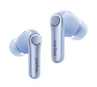 EarFun Air Pro 4+ Écouteurs sans Fil à réduction de Bruit adaptative, Qualcomm aptX Lossless, Snapdragon Sound, Double transducteur, 6 micros, Hi-Res, LDAC, écouteurs Bluetooth 6.0, 54 H, Bleu