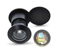 Earl Diamond Judas de sécurité à 220 degrés pour la maison, le bureau, l’hôtel avec couvercle rotatif en laiton Noir moderne