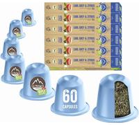 Earl Grey - 60 capsules de thé | La Natura Lifestyle Organic 120g| Compatible avec Nespresso®*³