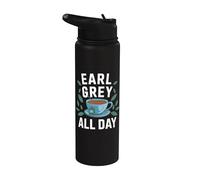 Earl Grey All Day - Thé Earl Grey Stainless Steel Insulated Water Bottle