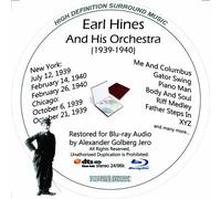Earl Hines And His Orchestra (1939-40) Restauré pour Blu-ray Audio