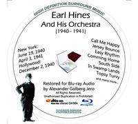 Earl Hines and His Orchestra (1940-41) Restauré pour Blu-Ray Audio