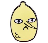 Earl of Lemongrab Come Along With Me Adventure Time Jake Finn Badge en émail 2,8 cm, 1.1 Inches, Émail, émail