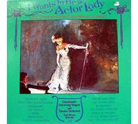 Earl Rivers - I wants to be a actor lady [Vinyl LP]