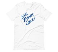 Earl Thomas Conley White Tee Graphic Short-Sleeve T-Shirt White(Large)