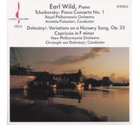 Earl Wild - Tchaikovsky : Piano Concerto No 1 / Dohnanyi : Variations on a Nursery Song