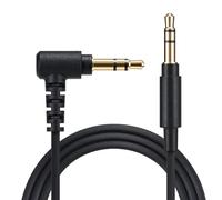 EARLA TEC Câble auxiliaire de rechange, rallonge de fil de 3,5 mm compatible avec casque Sony WH-1000XM5 WH-1000XM4 WH-1000XM3 WH-H900N MDR-XB950BT WH-H800 MDR-10R MDR-1A (noir)